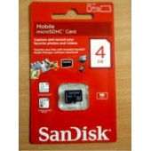 Карта памяти SanDisk Ultra Class 4 /  4GB